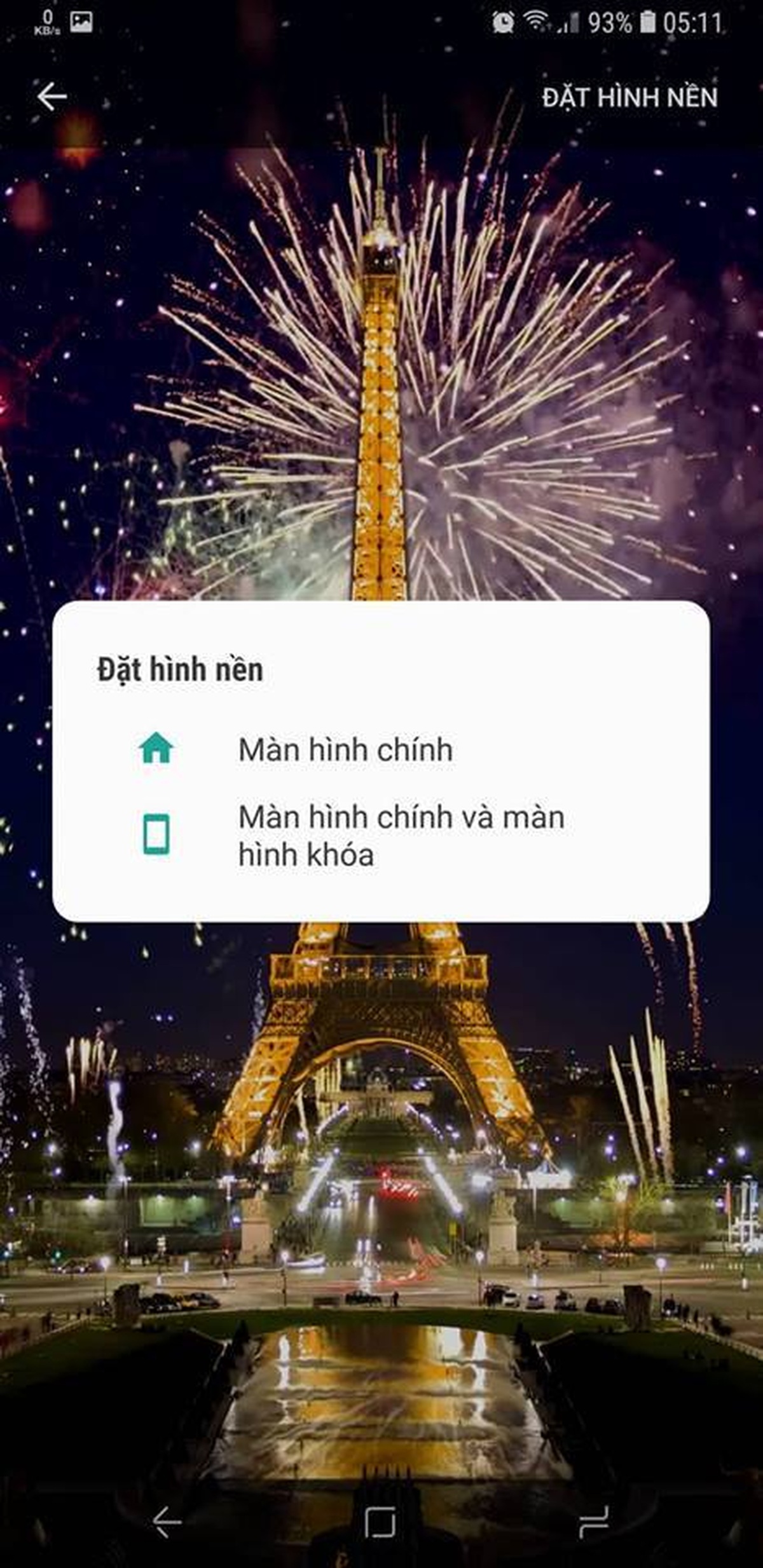 Thủ thuật mang pháo hoa rực rỡ sặc màu tuyệt đẹp lên màn hình smartphone để đón Tết - Ảnh 3.