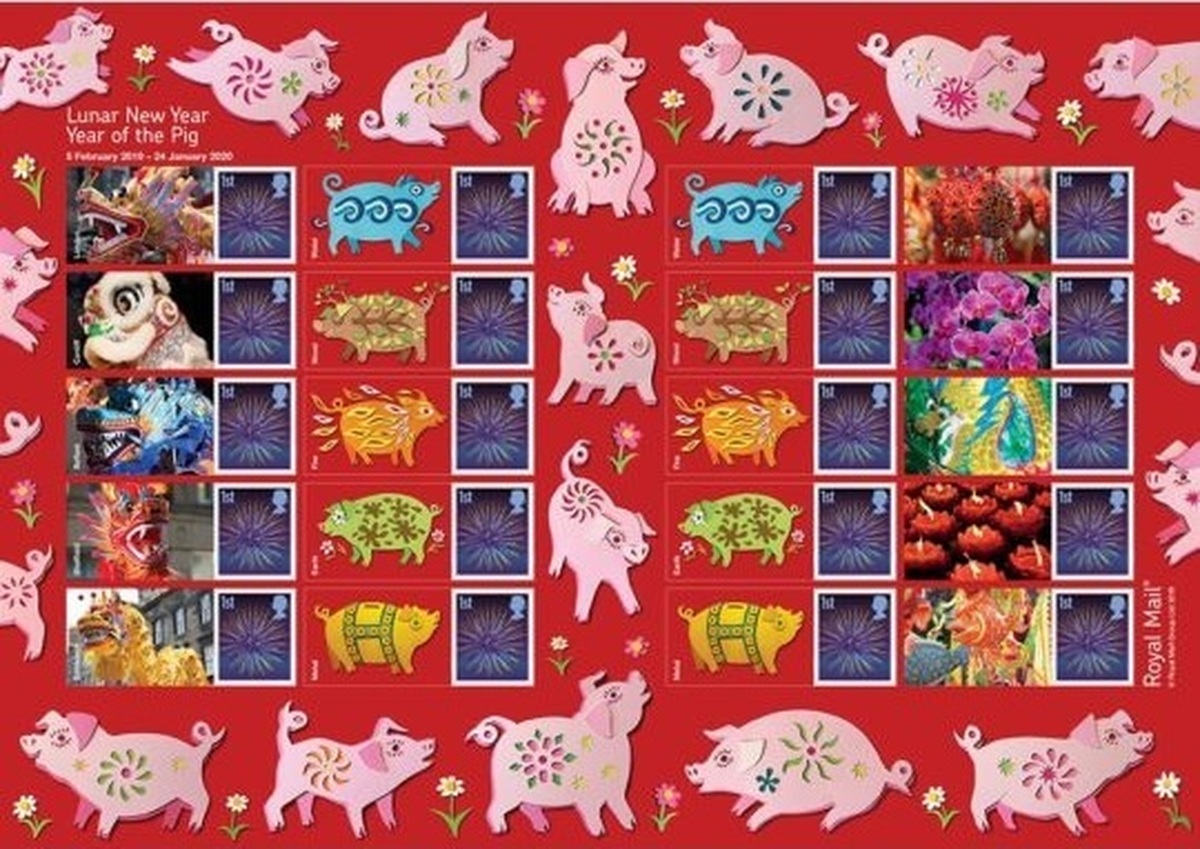 Vẻ đẹp của những con tem tưng bừng đ&oacute;n năm Kỷ Hợi - Ảnh 10.