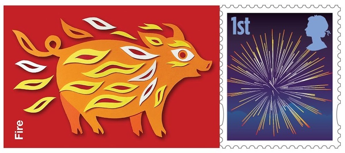 Vẻ đẹp của những con tem tưng bừng đ&oacute;n năm Kỷ Hợi - Ảnh 11.