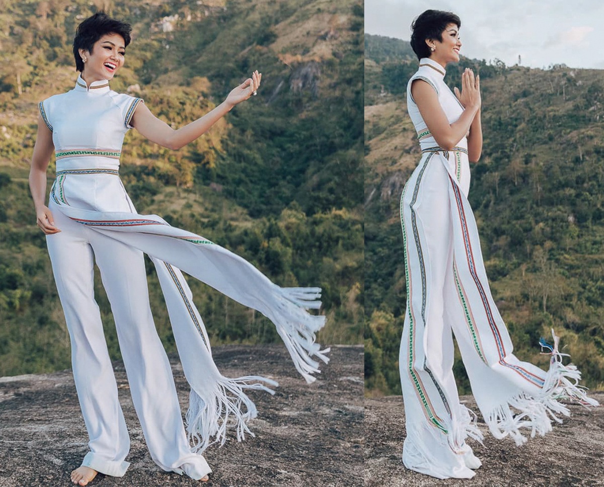 Vợ chồng H&agrave; Tăng diện &aacute;o d&agrave;i cực đẹp đ&ocirc;i, Mỹ T&acirc;m giản dị với... d&eacute;p tổ ong - Ảnh 6.