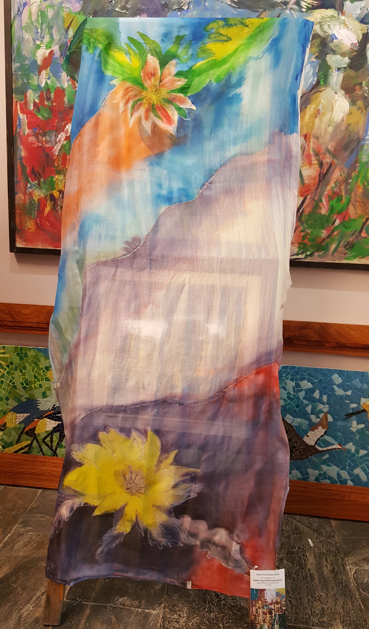 Điều &iacute;t biết về bức tranh đặc biệt tặng phu nh&acirc;n Tổng thống Donald Trump v&agrave; Chủ tịch Kim Jong-un - Ảnh 2.