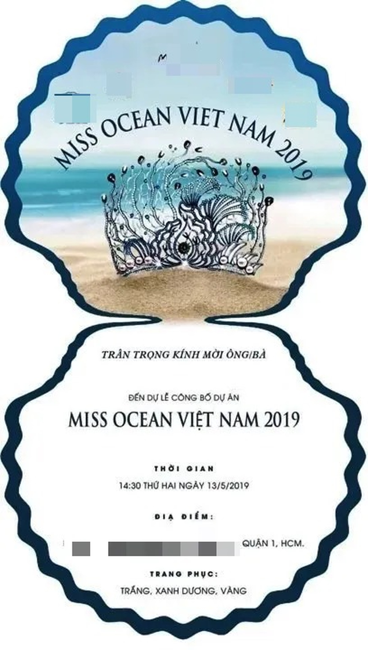 Hoa hậu Đại dương 2019 tiếp tục khởi động khi chưa được cấp phép? - Ảnh 1. Hoa hậu Đại dương 2019 tiếp tục khởi động khi chưa được cấp phép? - Ảnh 1.