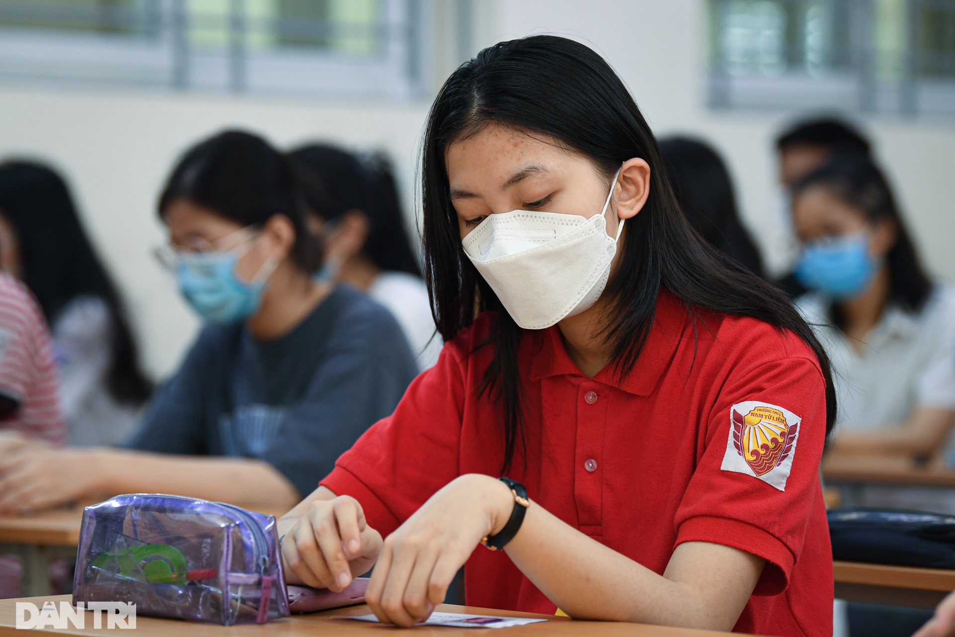 Thí sinh một mình một phòng ở kỳ thi căng thẳng vào lớp 10 trường chuyên HN
