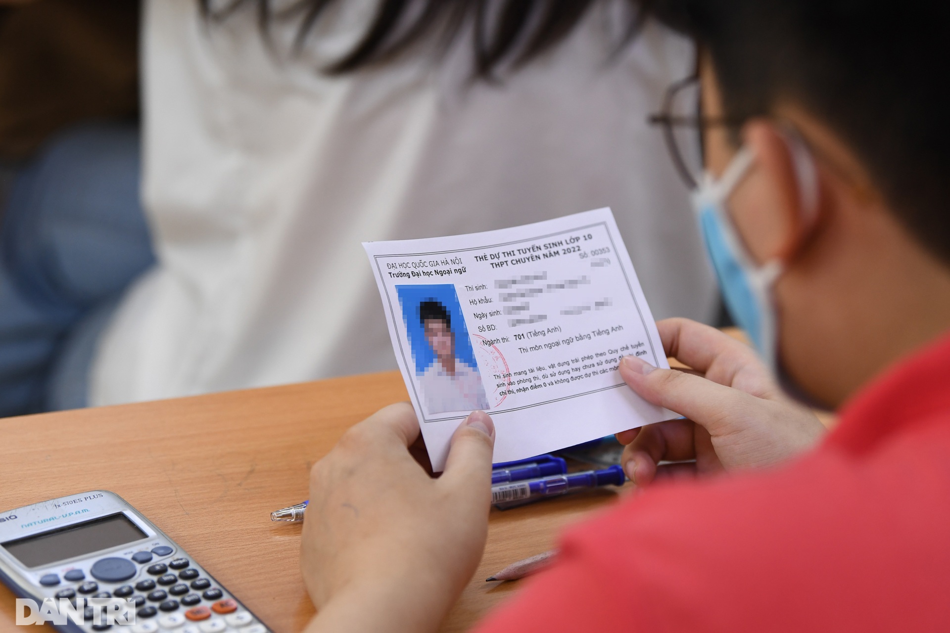 Thí sinh một mình một phòng ở kỳ thi căng thẳng vào lớp 10 trường chuyên HN