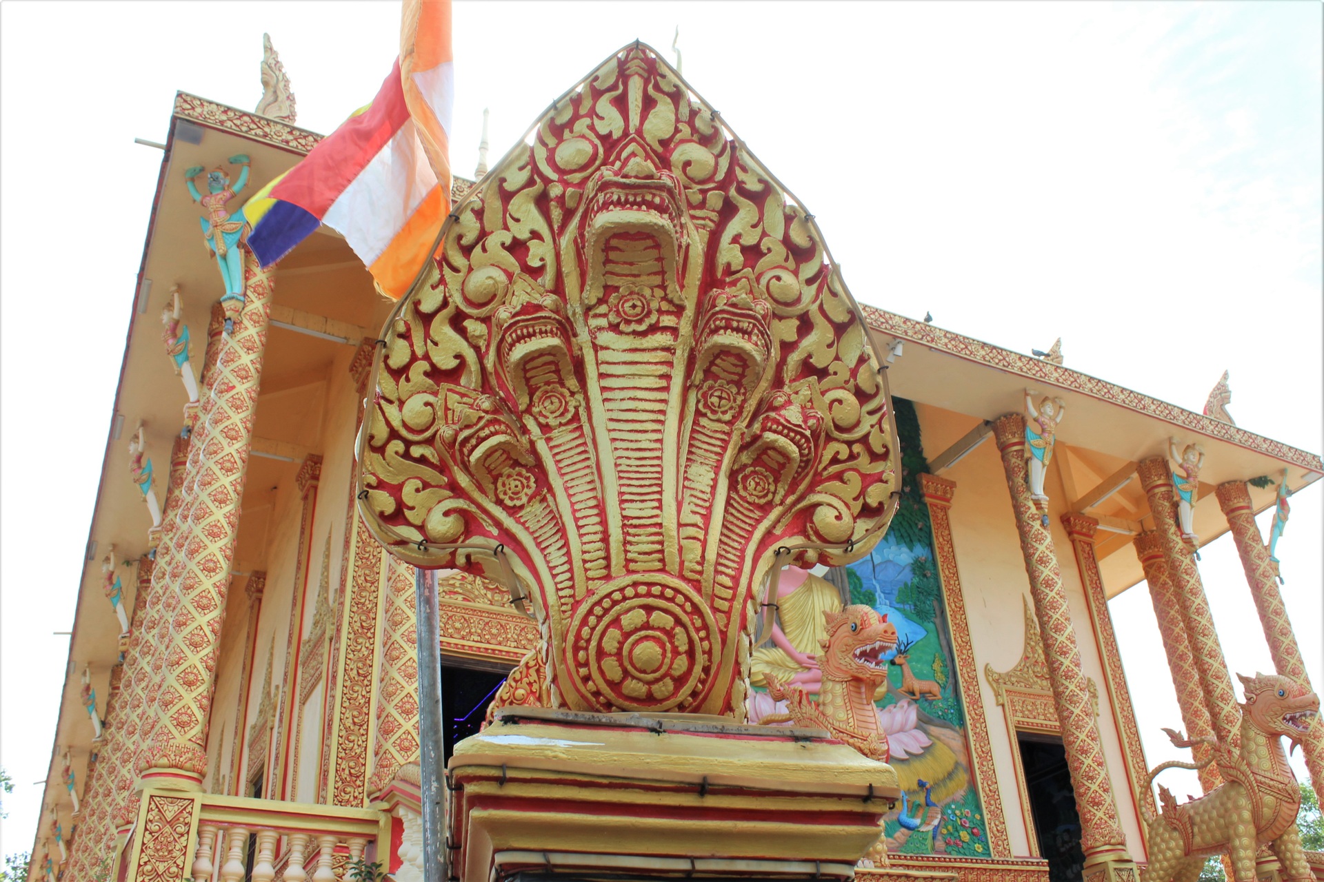 More than 130 years old Khmer pagoda is colorful in the West - 8