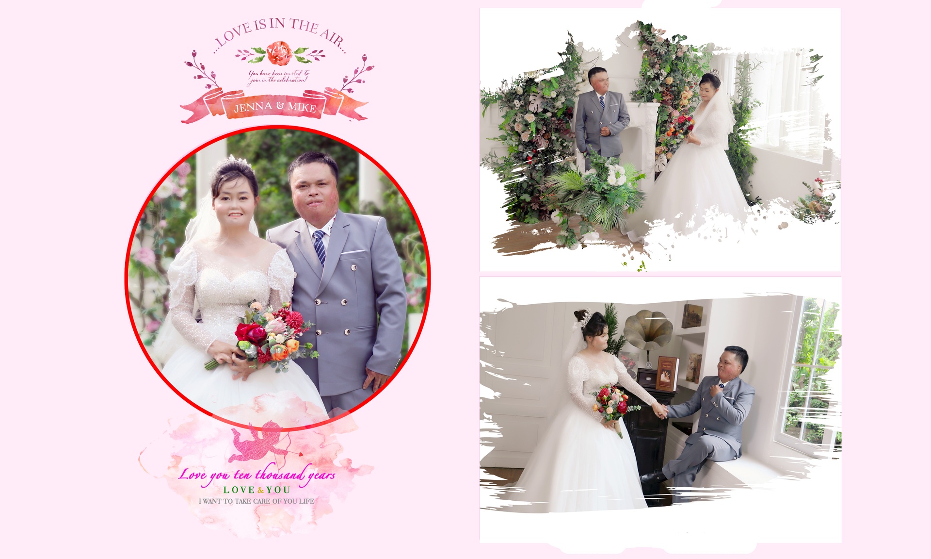 Group of friends in Saigon and dream wedding photos for people with disabilities - 9