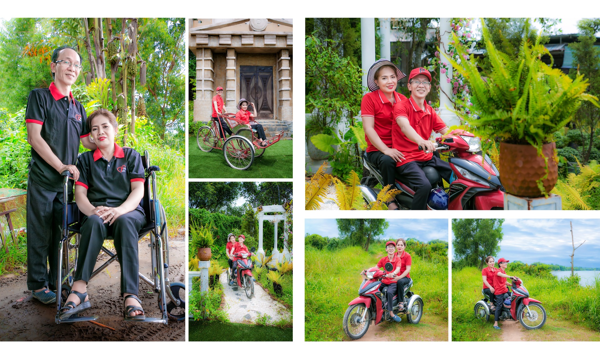 Group of friends in Saigon and dream wedding photos for people with disabilities - 8
