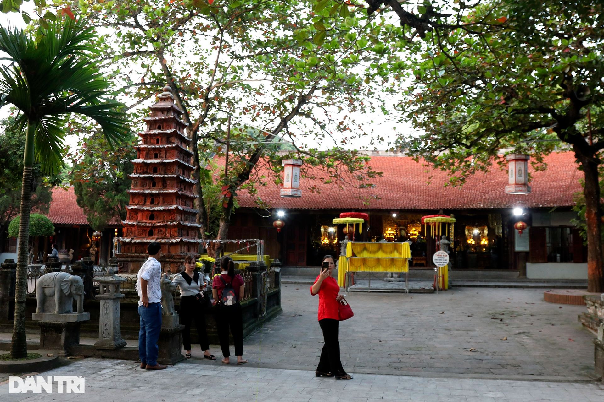 Tháp đất nung có niên đại 350 năm duy nhất Đạo giáo còn lại đến này nay