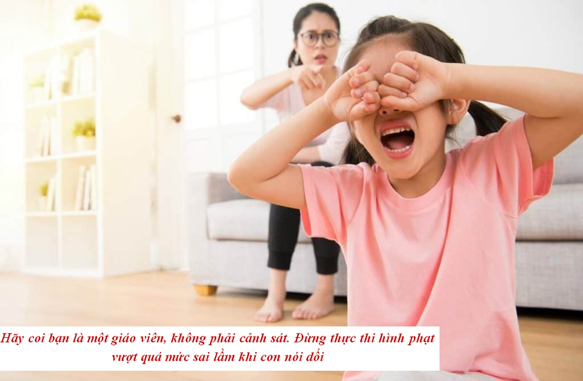 Phải làm gì khi con thường xuyên nói dối?