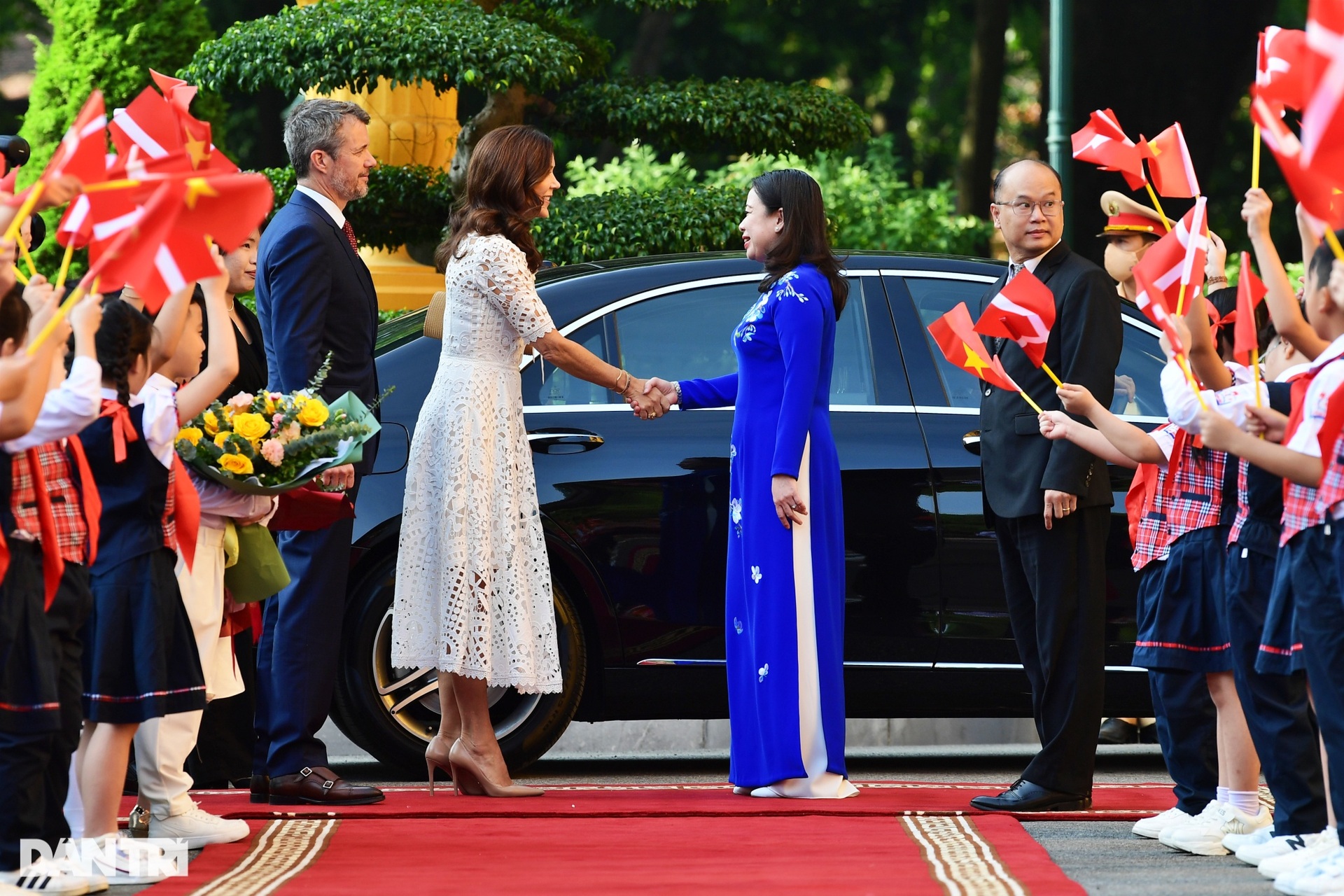 Chủ tịch nước Nguyễn Xuân Phúc tiếp Thái tử kế vị Đan Mạch Frederik