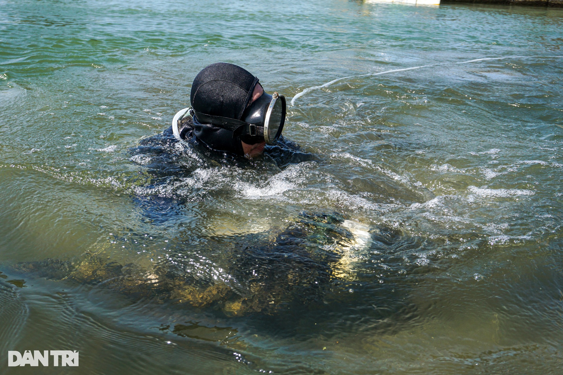 Tie 10kg of iron chains to the body, dive to the river bottom to hunt for manes - 5