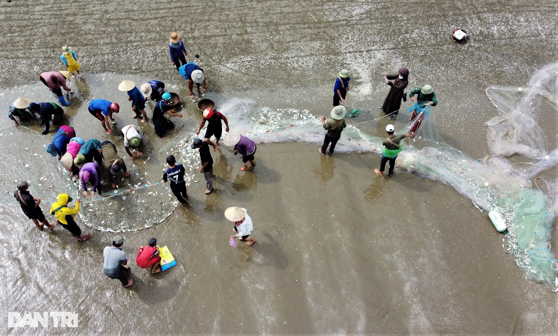 Fishermen teamed up to go backwards to pull a record catch weighing 4 tons - 6