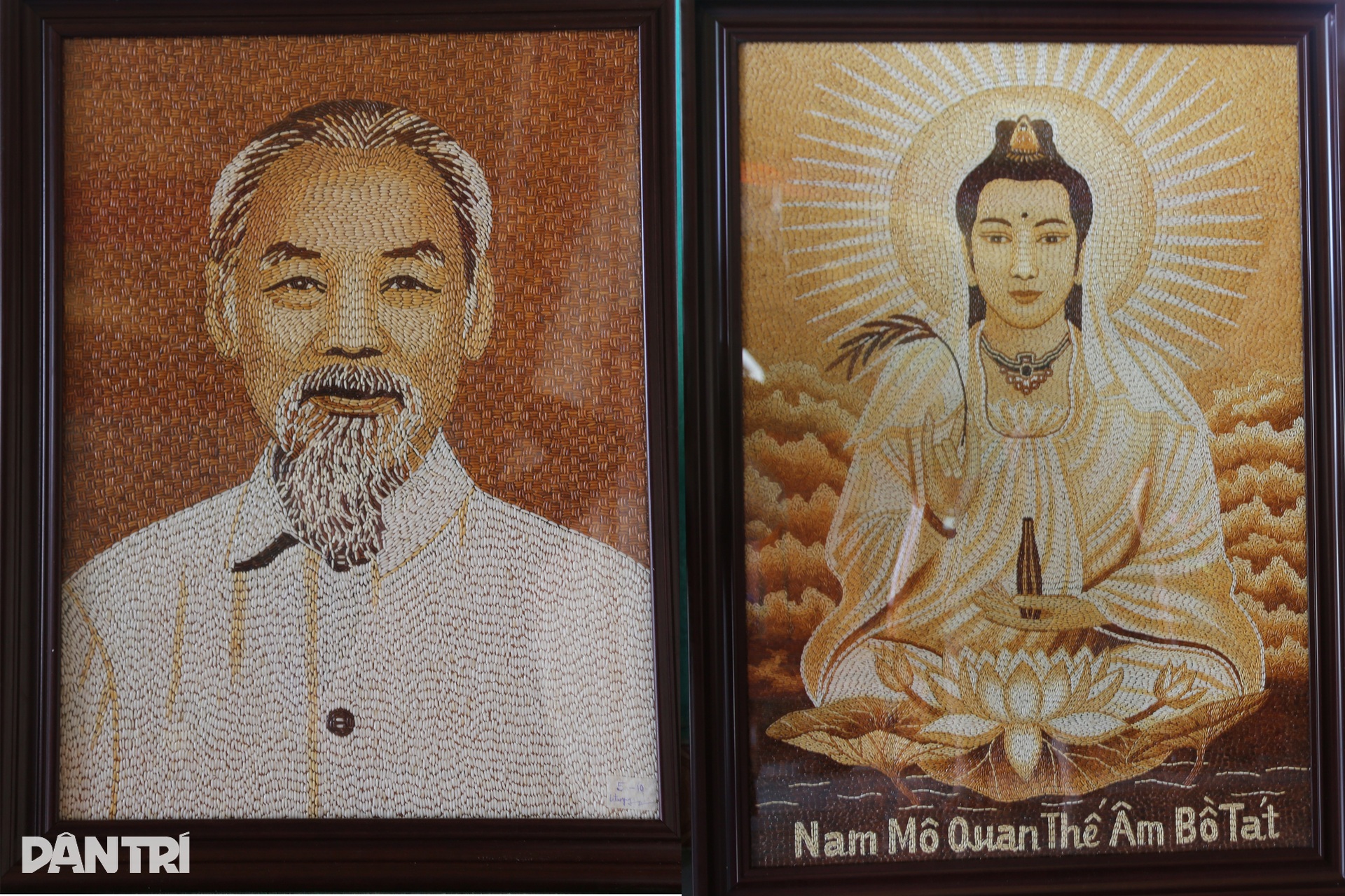 Người đàn ông tàn tật biến hạt gạo vô tri thành những bức tranh tiền triệu - 5 Người đàn ông tàn tật biến hạt gạo vô tri thành những bức tranh tiền triệu - 5