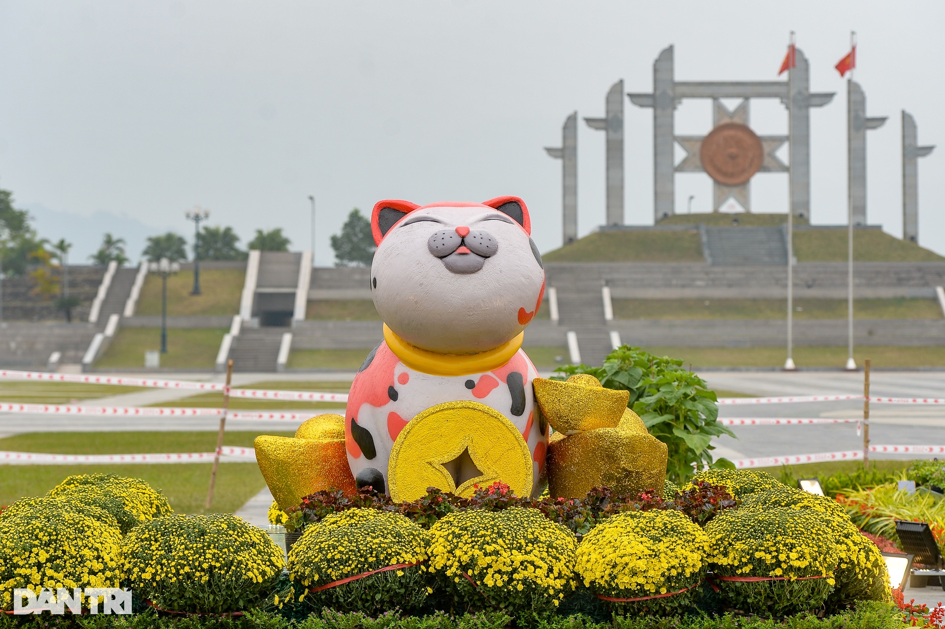 The cat mascot family greets the Spring of the Rabbit 2023 in Hoa Binh - 12