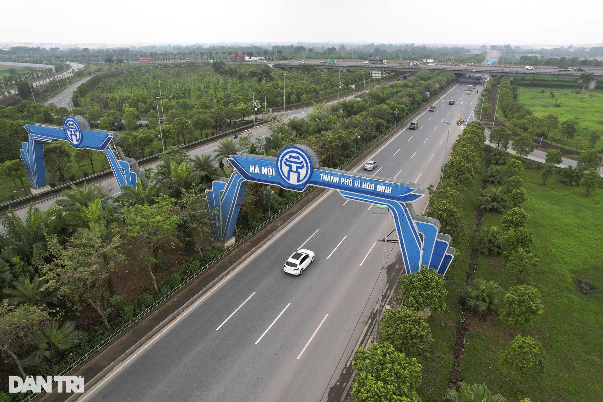 Toàn cảnh đường Võ Nguyên Giáp hiện đại nhất Thủ đô - 3 Toàn cảnh đường Võ Nguyên Giáp hiện đại nhất Thủ đô - 3