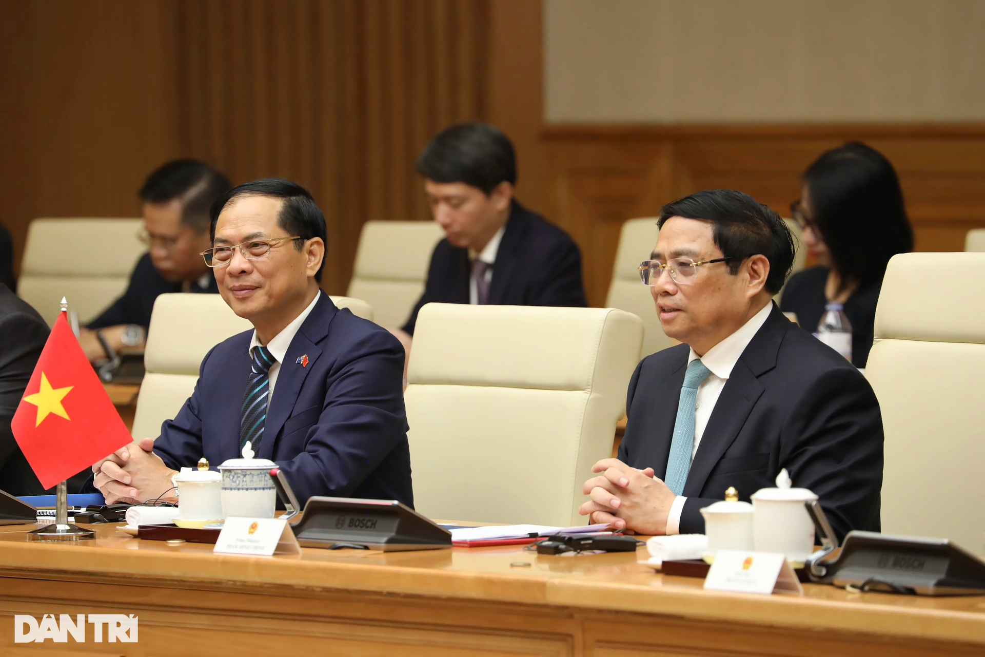 Thủ tướng Phạm Minh Chính chủ trì lễ đón Thủ tướng Australia thăm Việt Nam - 10