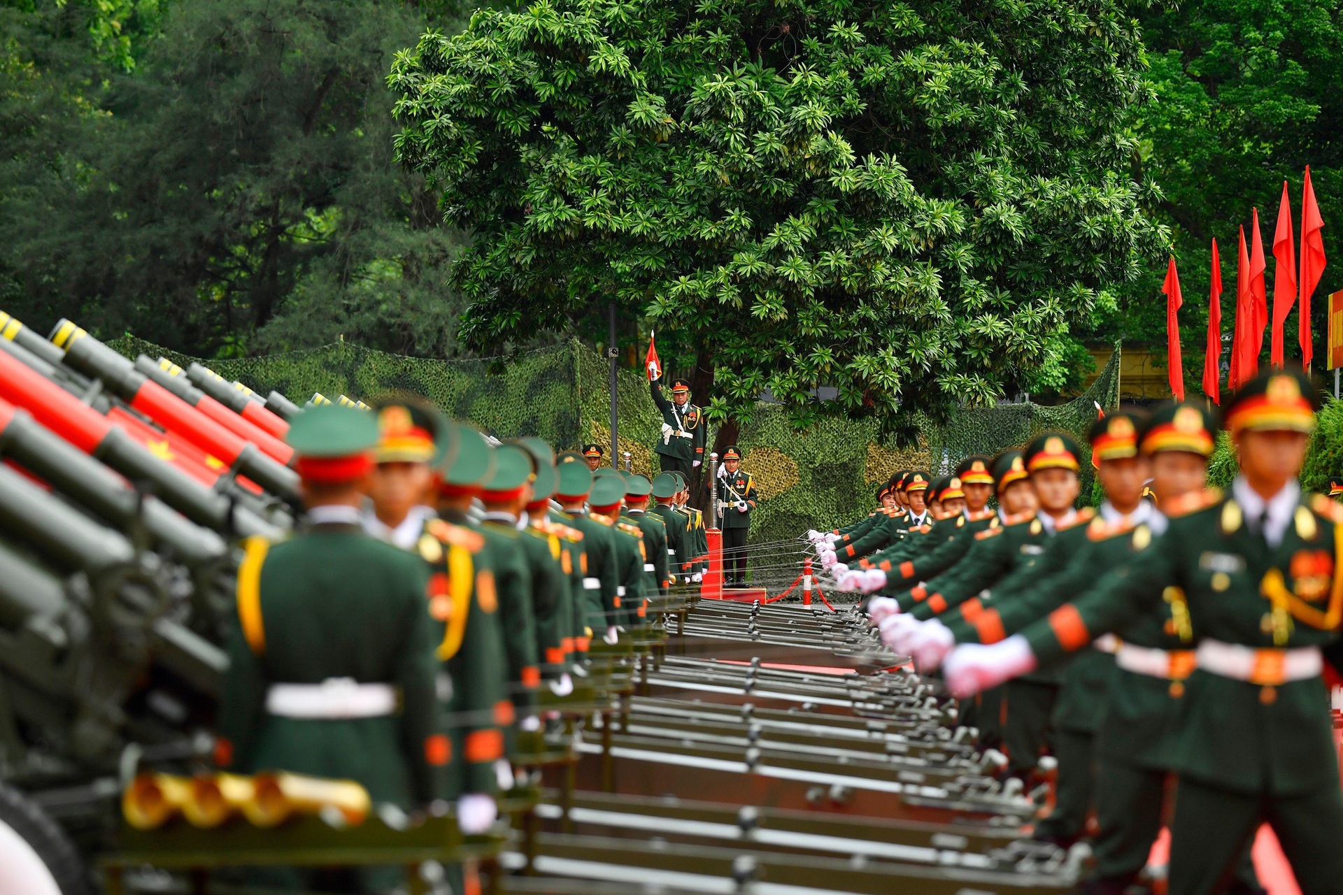 Việt Nam bắn 21 phát đại bác đón Tổng thống Hàn Quốc - 5