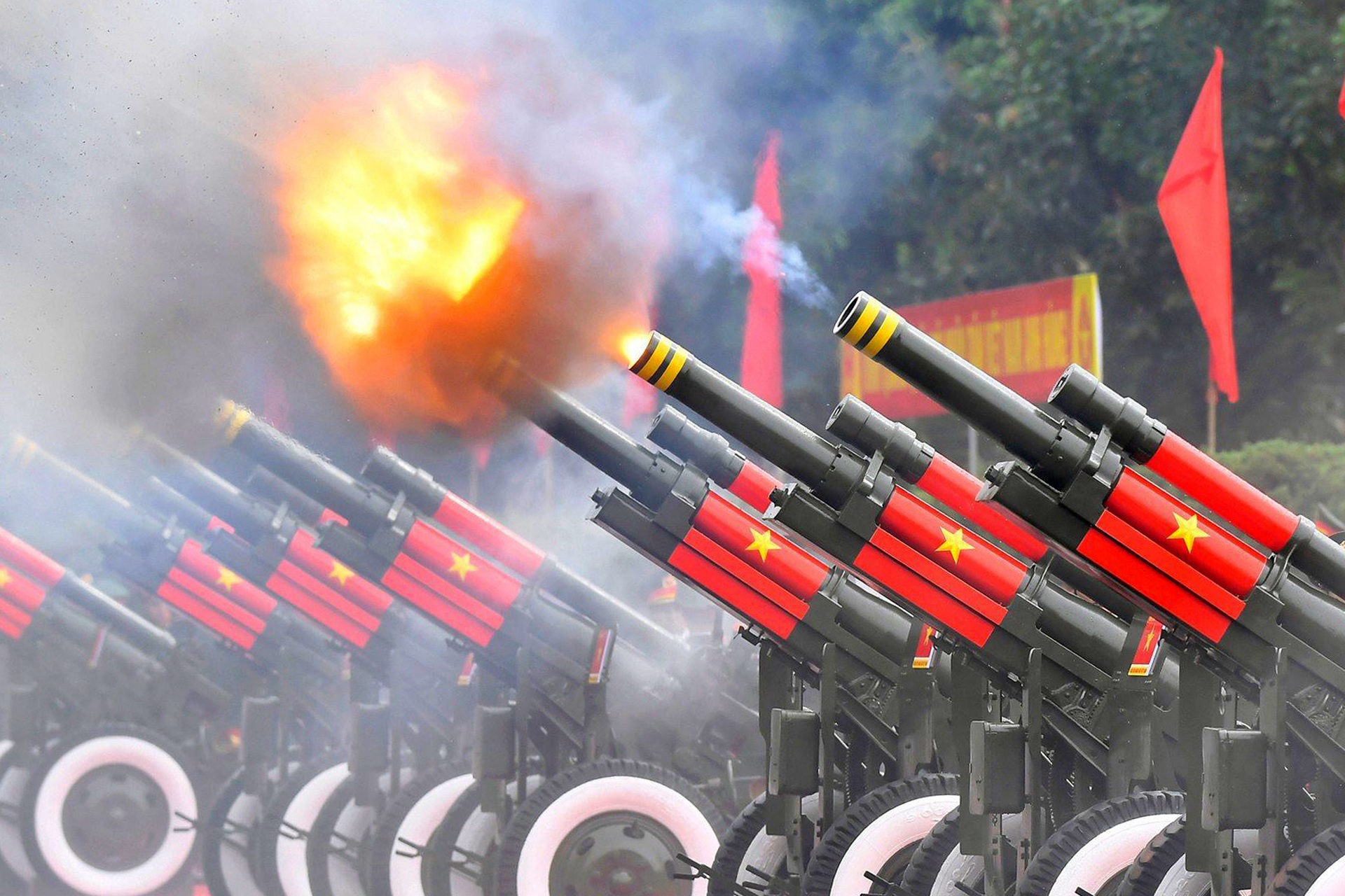 Việt Nam bắn 21 phát đại bác đón Tổng thống Hàn Quốc - 3