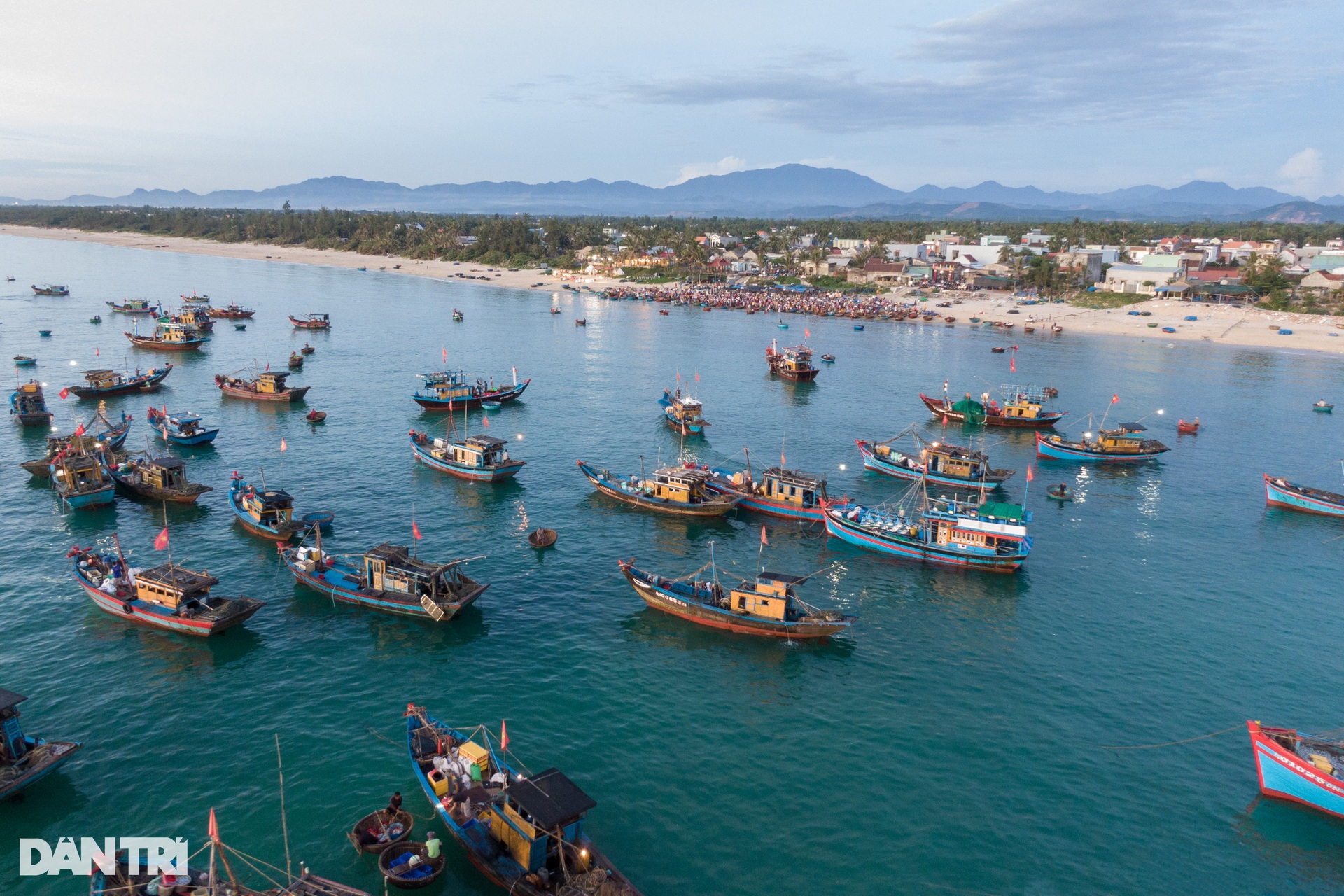 Image of the largest beach fish market in Central Vietnam - 9