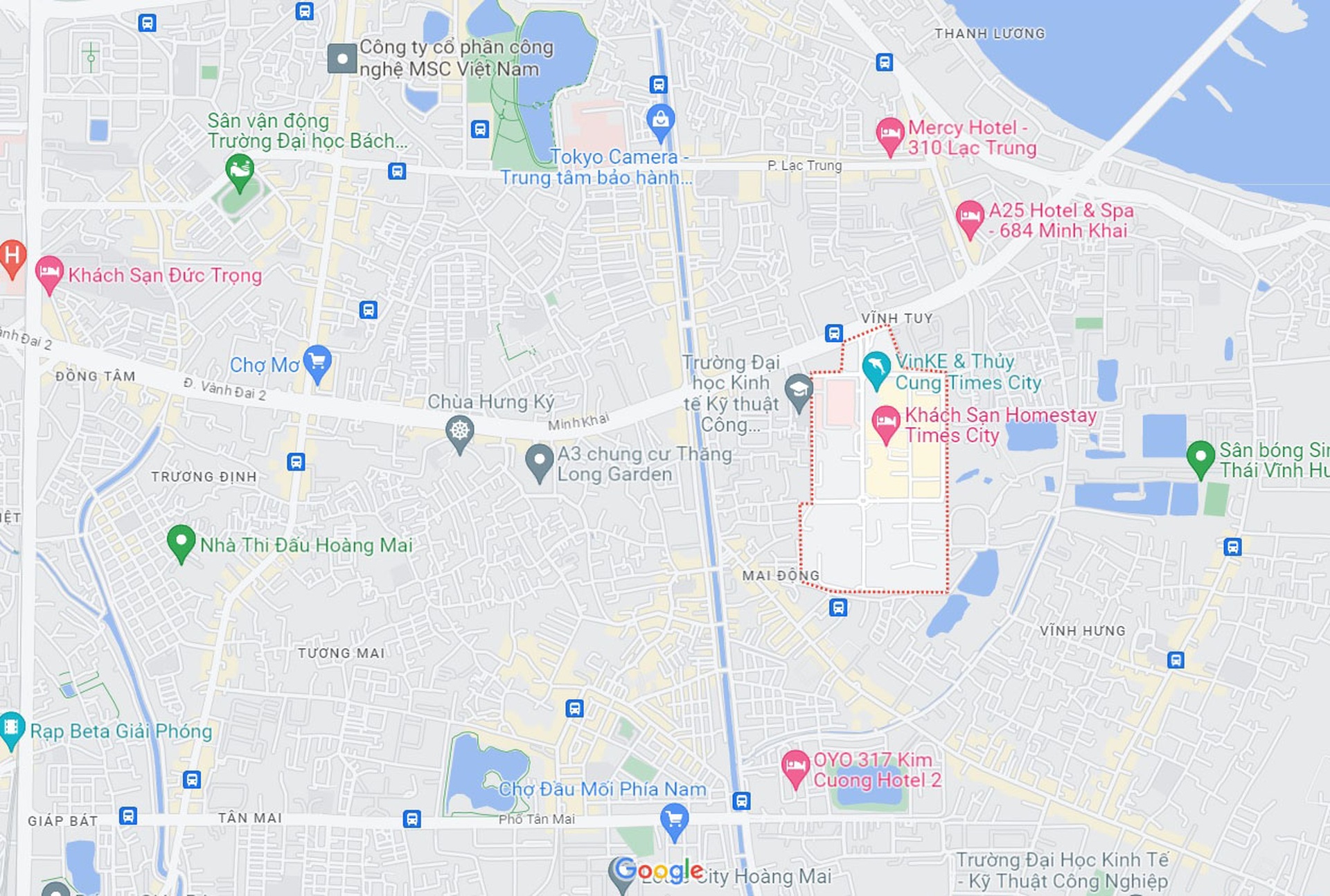 Cận cảnh những tuyến đường kết nối dự án vạn căn hộ Times City - 22 Cận cảnh những tuyến đường kết nối dự án vạn căn hộ Times City - 22