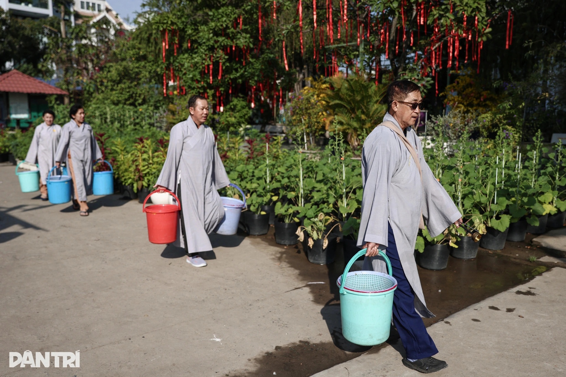 HCM City residents hire boats to release carp for Kitchen Gods ritual - 1