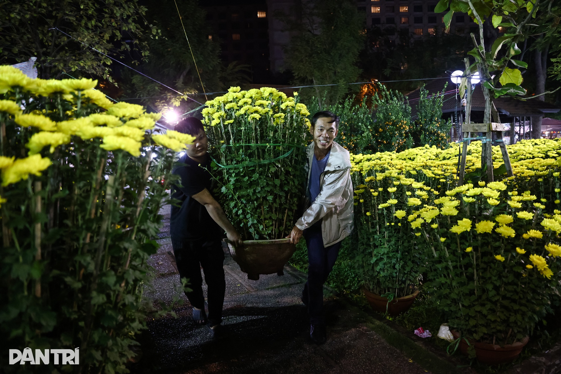 Đêm trắng ở chợ hoa TPHCM, tiểu thương vật vờ canh giấc mơ Tết sum vầy - 8