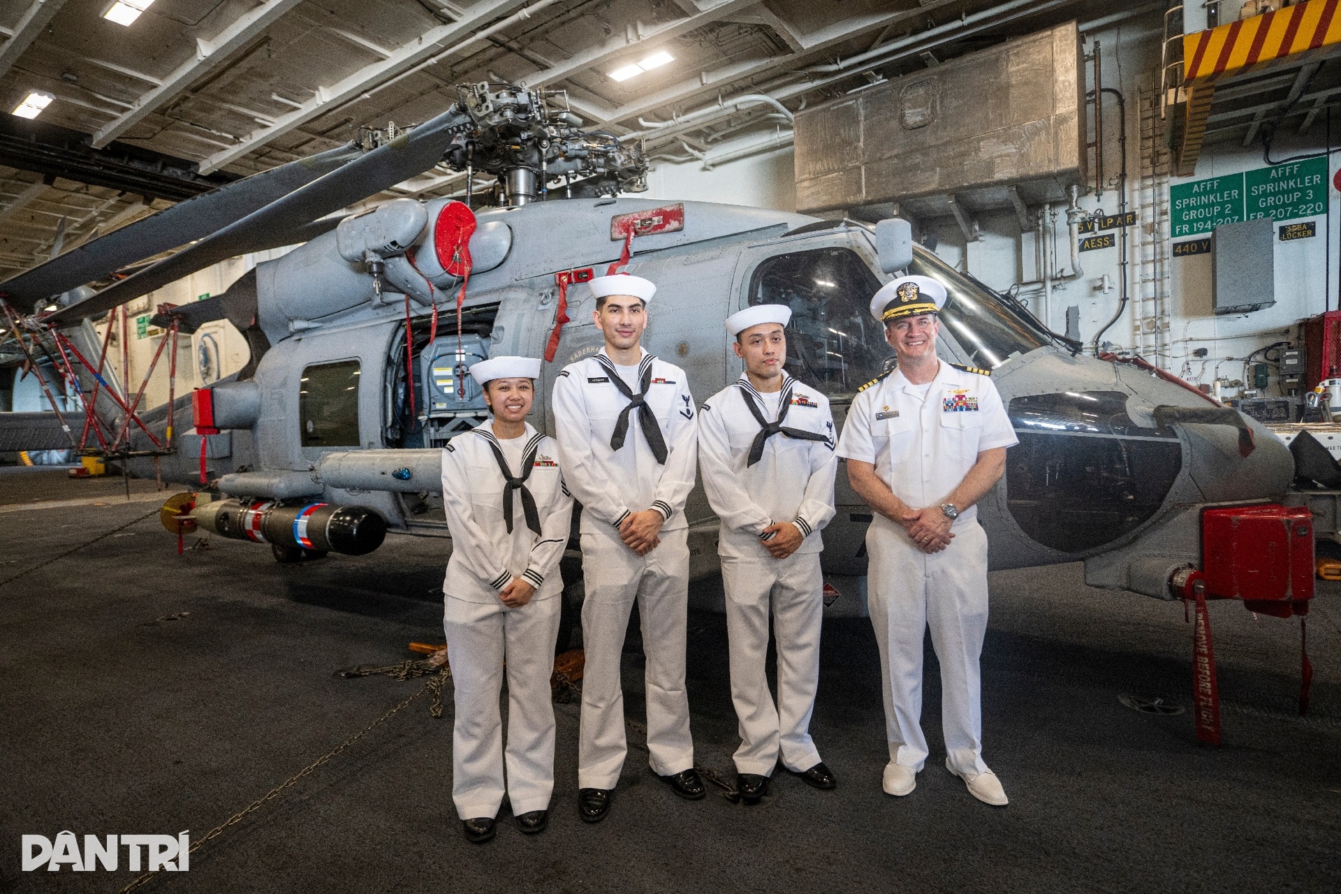 Vietnamese-American sailors return to ancestral homeland aboard US carrier - 6 Vietnamese-American sailors return to ancestral homeland aboard US carrier - 6