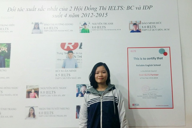 Kinh nghiệm học IELTS 8.5 của nữ sinh THPT Thăng Long - 1 Kinh nghiệm học IELTS 8.5 của nữ sinh THPT Thăng Long - 1