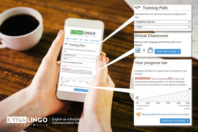 Kyna ra mắt chương trình đào tạo tiếng Anh công sở online chuẩn quốc tế - 2 Lộ trình cá nhân hóa – chủ động thời gian và không gian