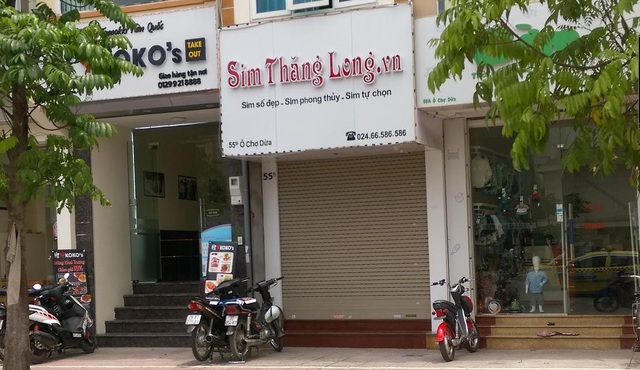 SimThangLong.vn – Nhìn lại chặng đường hình thành và phát triển - 1 Cửa hàng phục vụ khách hàng qua giao dịch trực tiếp của công ty tại Hà Nội