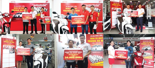 20 năm Phát Tiến – Mua xe máy, Trúng xe hơi - 1 20 năm Phát Tiến – Mua xe máy, Trúng xe hơi - 1