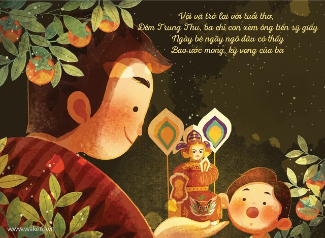 Bộ ảnh “Trung thu Cha và con” khiến bạn muốn chạy ngay về nhà - 6 Quên sao được những lần cha dẫn con đi xem ông tiến sĩ giấy, con ngây ngô đâu có hiểu được hết sự kì vọng của cha.