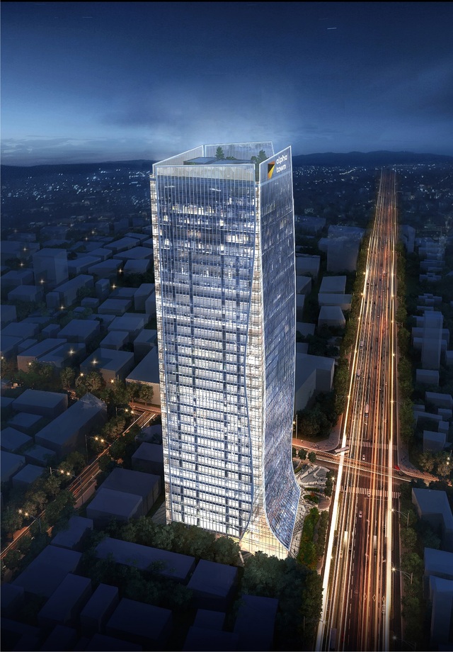 Sống, làm việc, hưởng thụ cùng 1 nơi: Alpha City nâng tầm phong cách sống người Việt - 2 Toà tháp văn phòng hạng A- Alpha Town