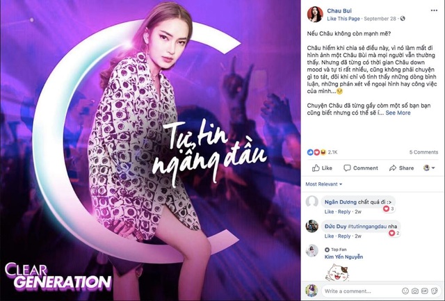 Thế hệ trẻ đang làm gì trước phán xét, phê bình? - 1 Chia sẻ của Châu Bùi nhận được hơn 2.100 lượt tương tác.