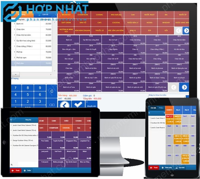 Phần mềm quản lý bán hàng cho nhà hàng, cafe, siêu thị bán lẻ của Relipos - 1