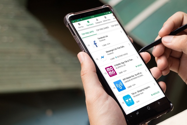 Ví điện tử Việt thăng hạng thần tốc trên Google Play - 1 Ví điện tử Việt thăng hạng thần tốc trên Google Play - 1
