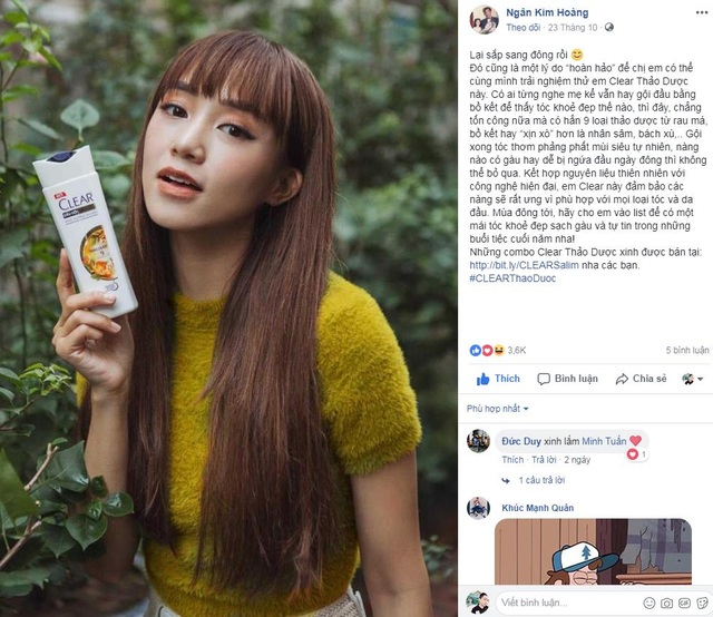 Thanh Hằng và Salim lại đụng hàng cách làm đẹp với nguyên liệu tự nhiên - 4 Clear Thảo Dược là bửu bối giúp Salim có mái tóc sạch gàu để tự tin trong những buổi tiệc cuối năm