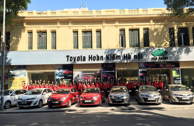 Toyota Vios 2018 đồng loạt xuống phố - 8 Toyota Hoàn Kiếm - Số 5 Lê Thánh Tông - Q.Hoàn Kiếm - HN