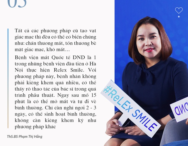 Giải đáp phẫu thuật cận thị từ A-Z cùng chuyên gia của Bệnh viện Mắt Quốc tế DND - Ảnh 5. Giải đáp phẫu thuật cận thị từ A-Z cùng chuyên gia của Bệnh viện Mắt Quốc tế DND - Ảnh 5.