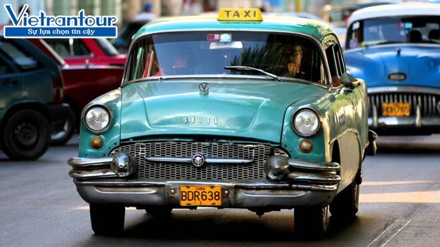 Cuba - Điểm đến mới của giới thượng lưu - 4 Taxi cổ “sang chảnh”được sử dụng để phục vụ khách du lịch tại Cuba