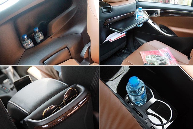 Thay đổi mạnh mẽ, Toyota Innova có gì khác biệt? - 10 Một số vị trí để đồ được bố trí trên Innova V