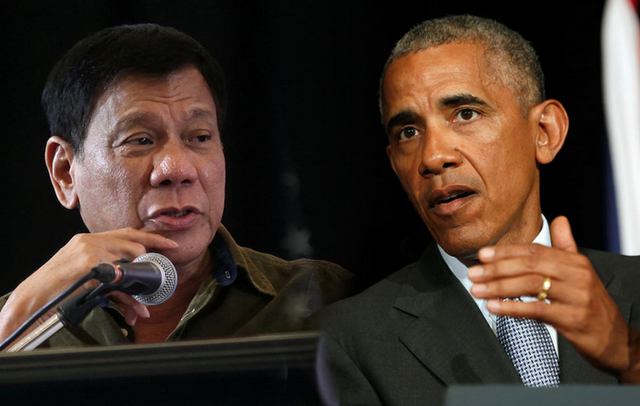 Tổng thống Obama hủy gặp Tổng thống Philippines vì những lời tục tĩu - 1
Tổng thống Philippines Rodrigo Duterte (trái) và Tổng thống Mỹ Barack Obama (phải). Ảnh: (Getty)