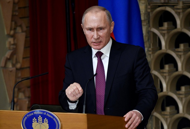 
Tổng thống Nga Vladimir Putin (Ảnh: Reuters)

