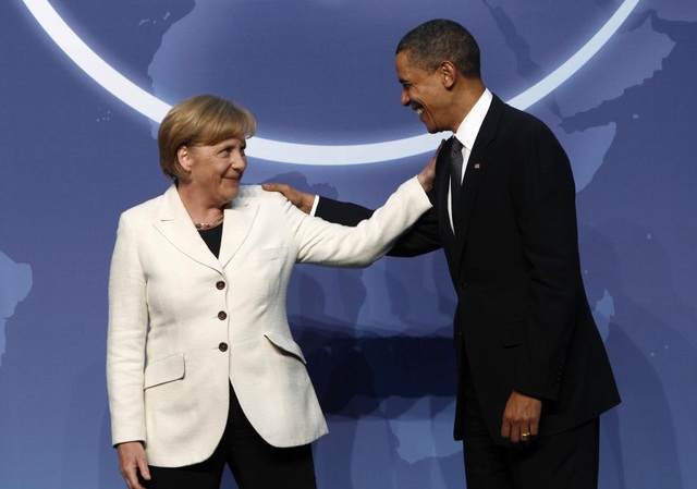 Ông Obama ăn tối riêng với Thủ tướng Đức - 5
Tổng thống Obama và Thủ tướng Merkel có tình bạn thân thiết đặc biệt trong suốt những năm qua. (Ảnh: Reuters)