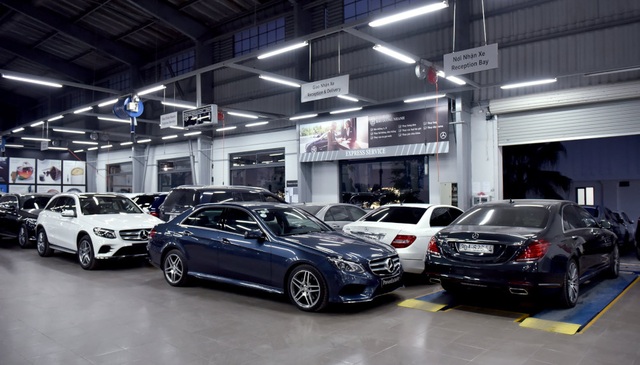 Hà Nội đã có trung tâm đầu tiên đạt chuẩn SM600/ASM14 của Mercedes-Benz - 2 Xưởng dịch vụ rộng 1.000 m2 với khả năng bảo dưỡng và cung ưng dịch vụ cho 50 xe mỗi ngày