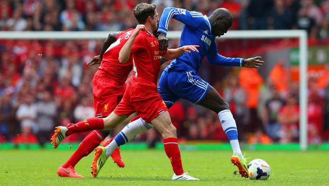 5 trận cầu kinh điển giữa Chelsea vào Liverpool - 2
Chelsea đã khiến Liverpool mất chức vô địch năm 2014