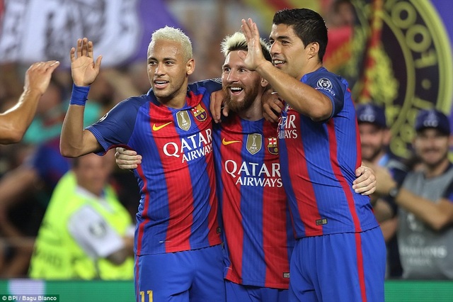 Barcelona 7-0 Celtic: Cú hattrick của Messi - 1
Messi chói sáng với cú hattrick vào lưới Celtic