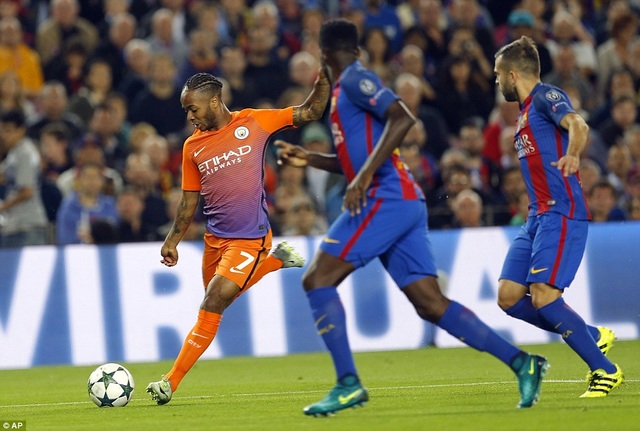 Barcelona 4-0 Man City: Cú hattrick của Messi - 1
Man City đã đánh mất chính mình tại Nou Camp