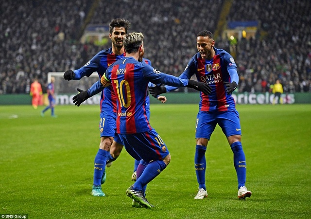 Messi rực sáng trước Celtic, Barcelona cầm chắc ngôi đầu bảng - 1
Barcelona giành vé đi tiếp với ngôi đầu bảng