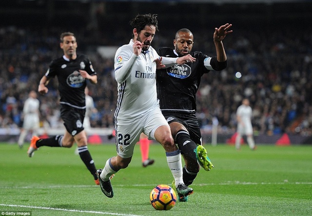 Real Madrid 3-2 Deportivo: Cứu tinh Sergio Ramos - 2
Real Madrid khởi đầu đầy nhọc nhằn trong hiệp 1